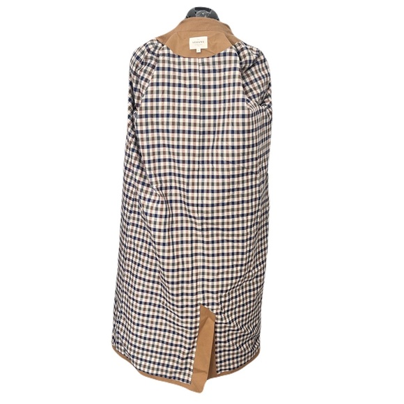 Sezane ‘Clyde’ Single Breasted Trench Coat in “Camel”, Size 36 - Picture 8 of 11